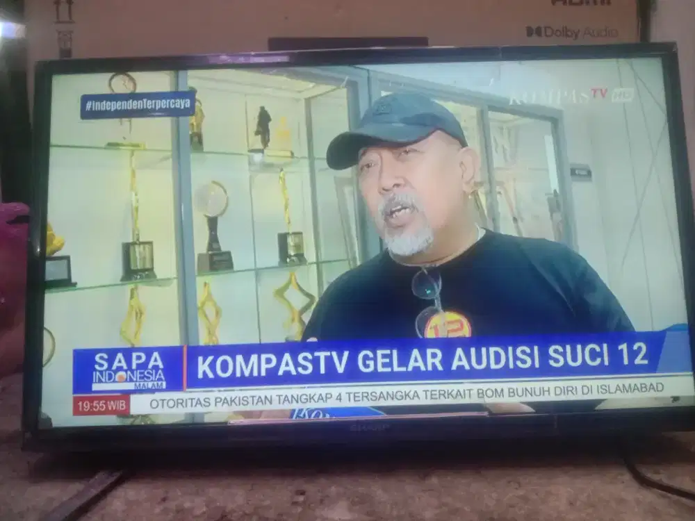 Sharp led TV 24inchi,sudah digital,normal masih lengkap dus