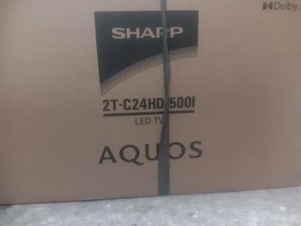 Sharp led TV 24inchi,sudah digital,normal masih lengkap dus