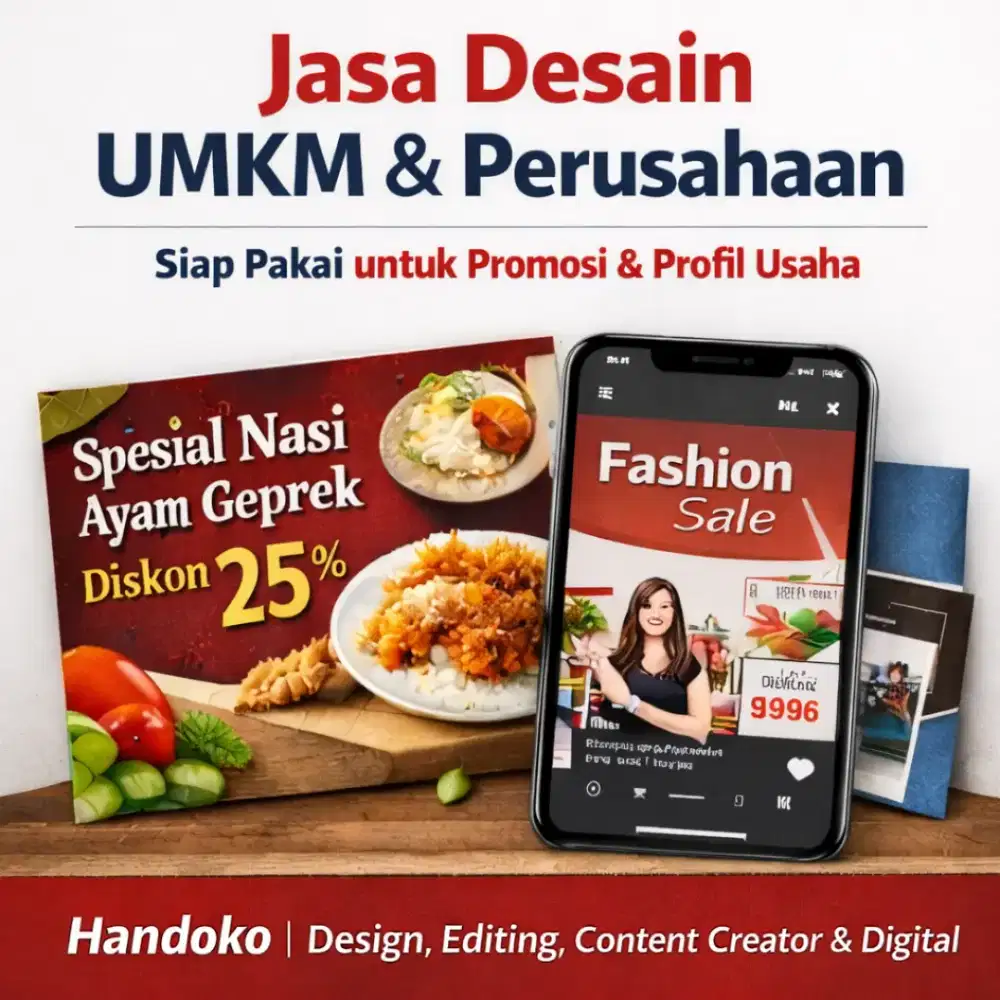 Desain yang Bikin Usaha Terlihat Profesional & Dipercaya