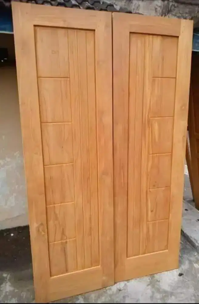 Pintu kuputarung mahoni