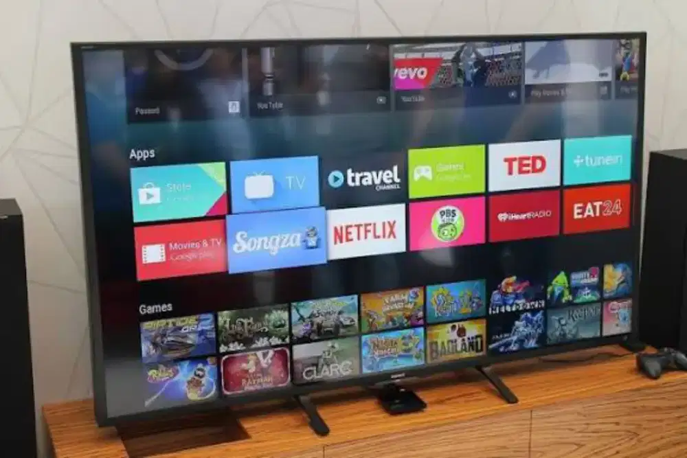 TV Smart LED LG TCL Xiaomi Hitam