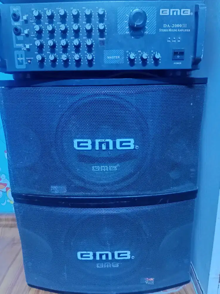 POWER MIXER BMB DA 2000 III dan SPEKER