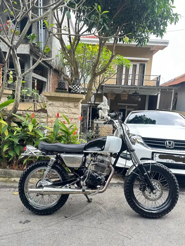 Honda British style plat K pajak On