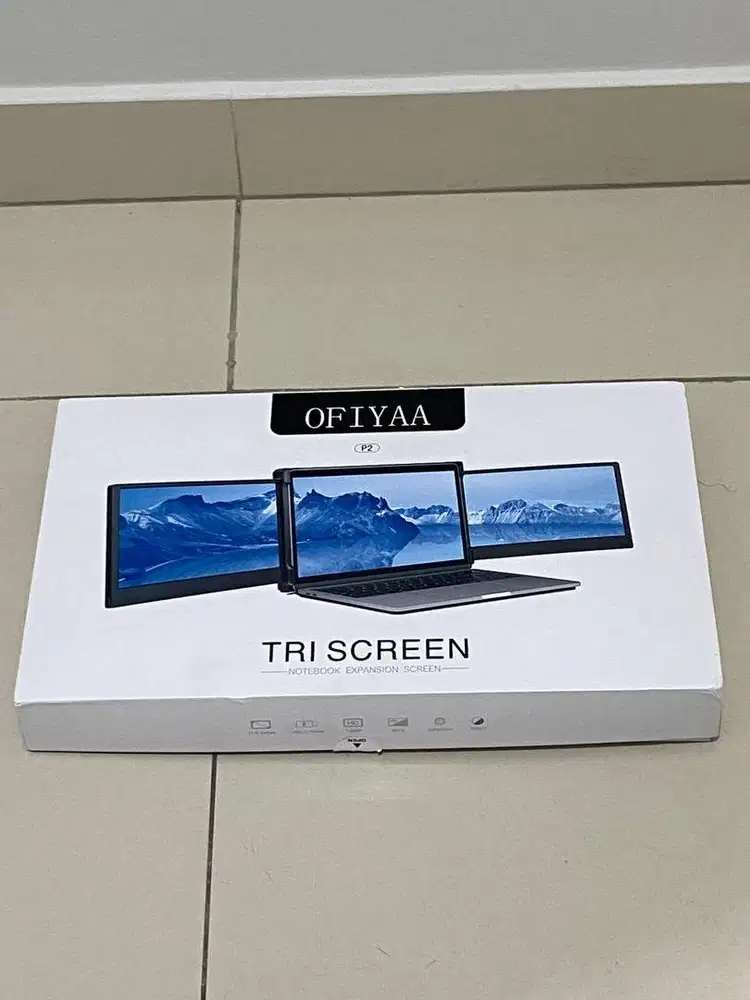Ofiyaa P2 Triscreen 14 inches Laptop Screen Extender