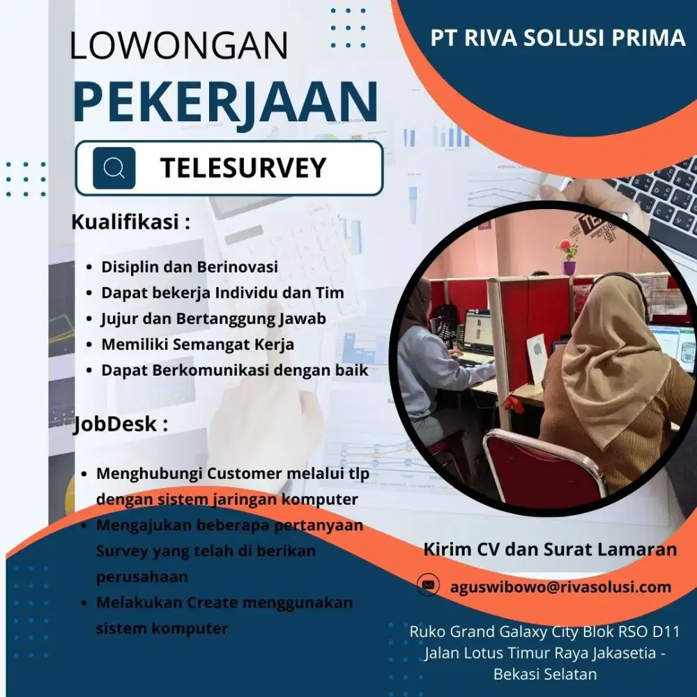 Dibutuhkan Segera Telesurvey