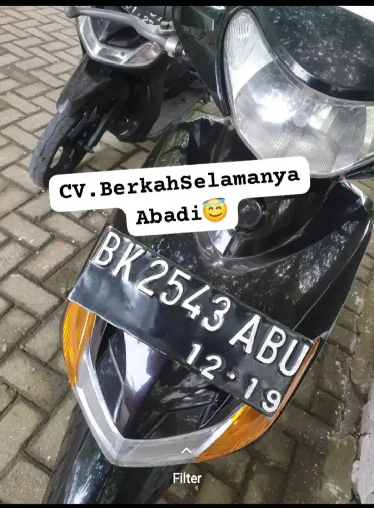 MioSporty/Smile 2011 SuratSyahKomplit Unit SepertiBaru StarterOnJamin.