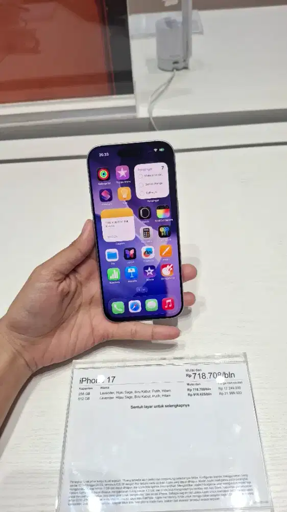 iPhone 17 256 GB Garansi Resmi