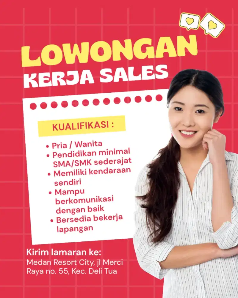 Lowongan Sales Marketing