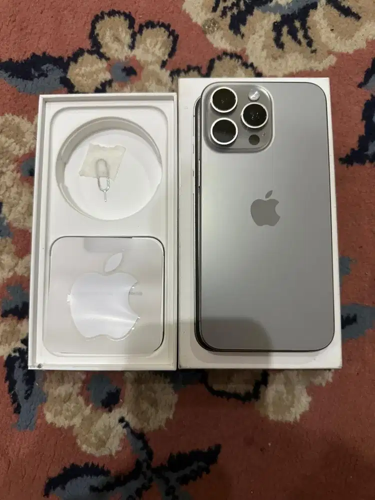 Iphone 15 promax 256gb ex ibox mulus lengkap