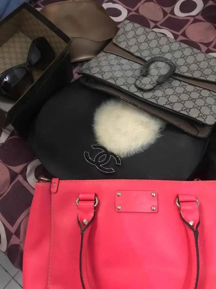 Want to sell Tas gucci, katespade, channel & Gucci sunglasses