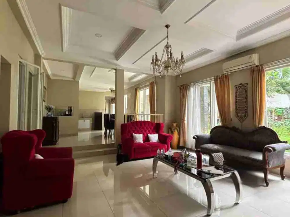 Di sewakan rumah mewah Full furnished 2 lantai nusaloka - bsd