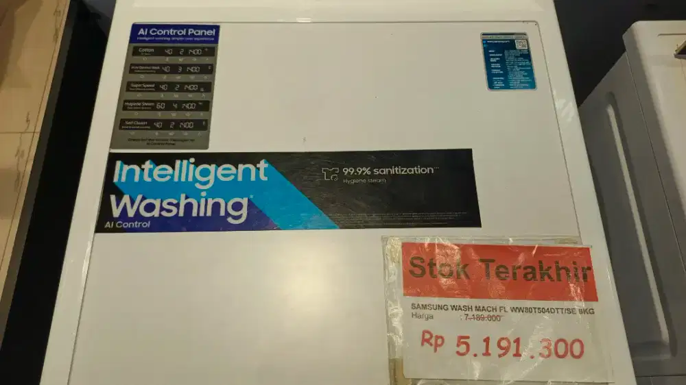 Mesin Cuci Samsung 8KG. Gratis ongkos kirim