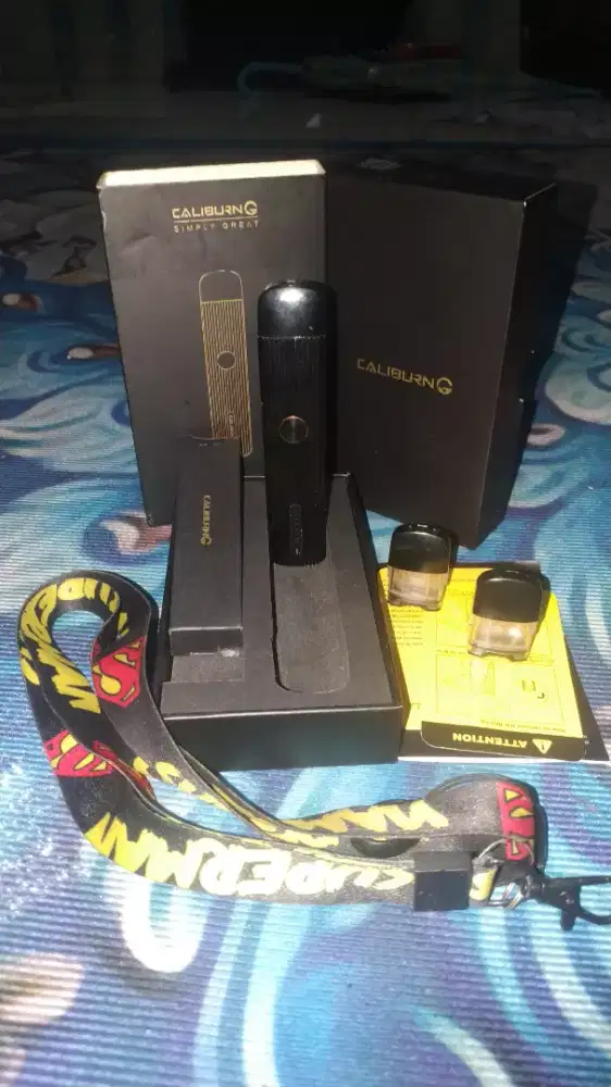 Jual Cepat Uwell Caliburn G Pod Kit Authentic Full Set Lengkap