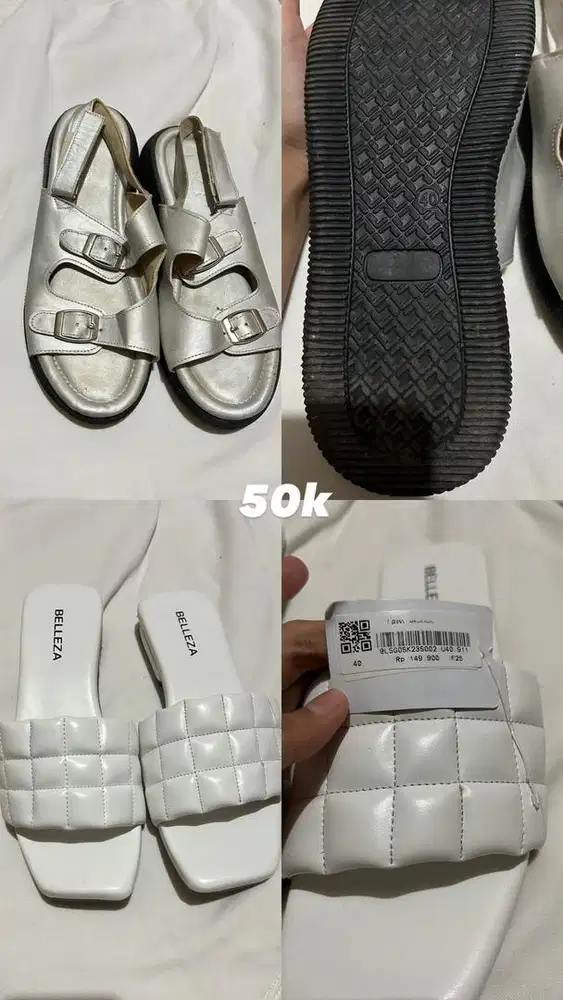 preloved sepatu sendal