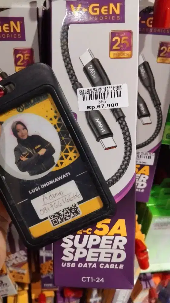 USB VGEN CT 1-24 C TO C 240W | ATLANTIS DAHSYAT