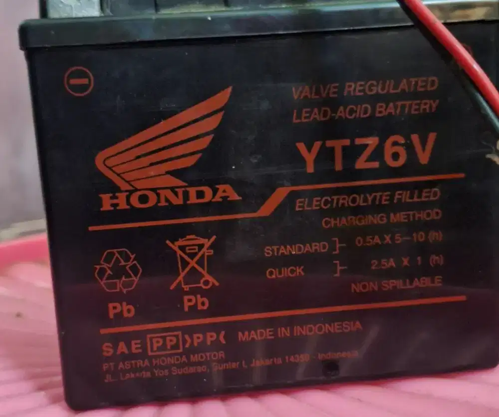 Aki yuasa ori honda ytz6v