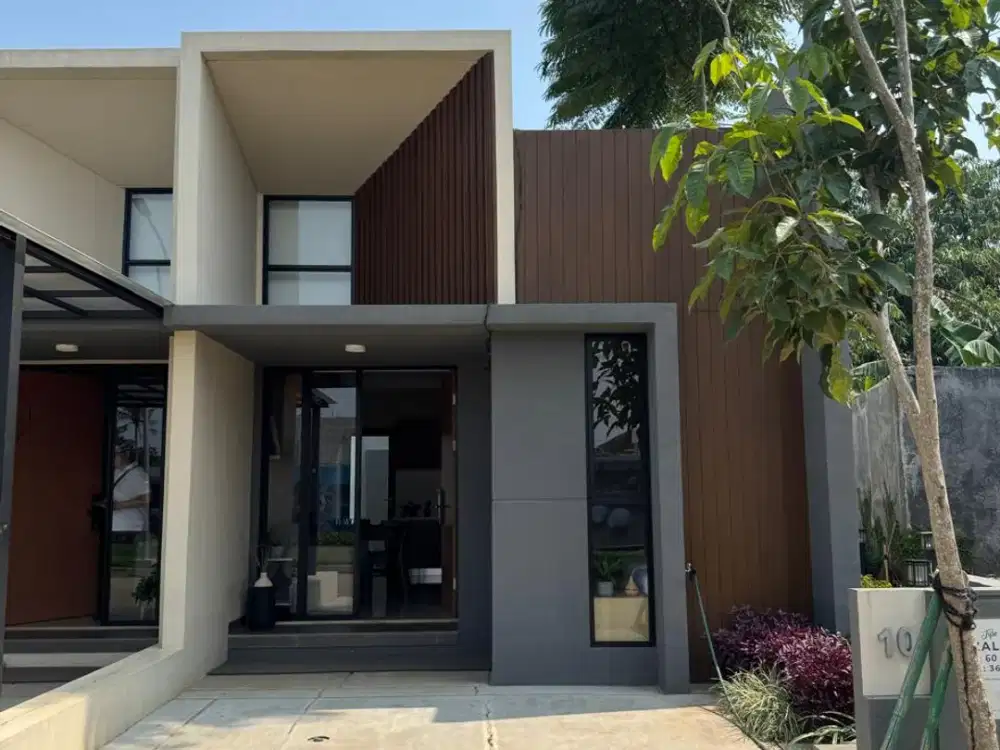 Rumah Baru dalam Cluster Angsuran 3 Jutaan Tanpa DP dekat Stasiun BSD City