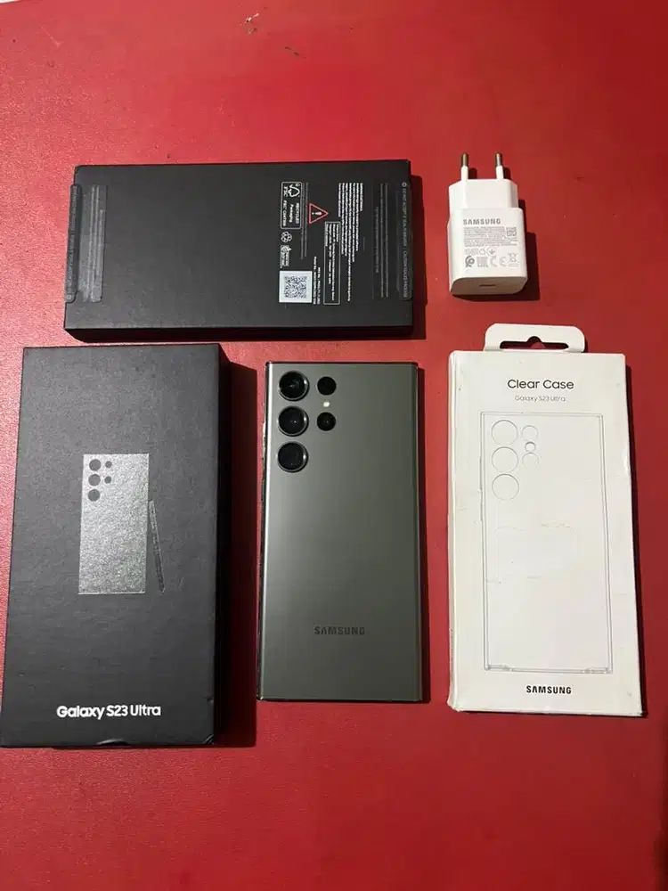 Samsung s23 ultra 512 GB resmi sein fullset