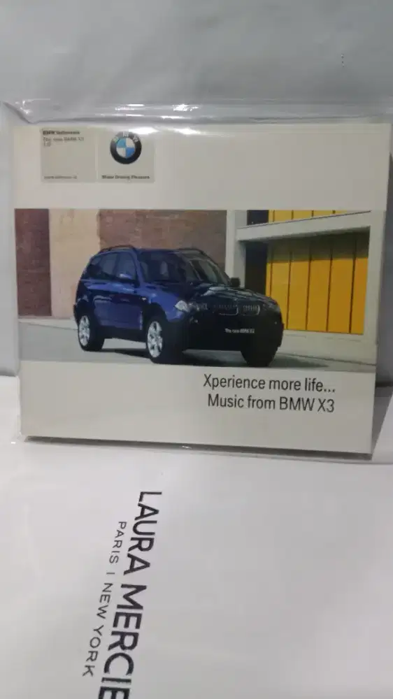 Cd music from BMW X3