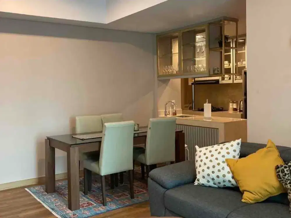 Disewakan Apartemen Holland Village Tipe 3+1 Bedroom Full Furnish Design Minimalis Siap Huni di Cempaka Putih Jakarta Pusat