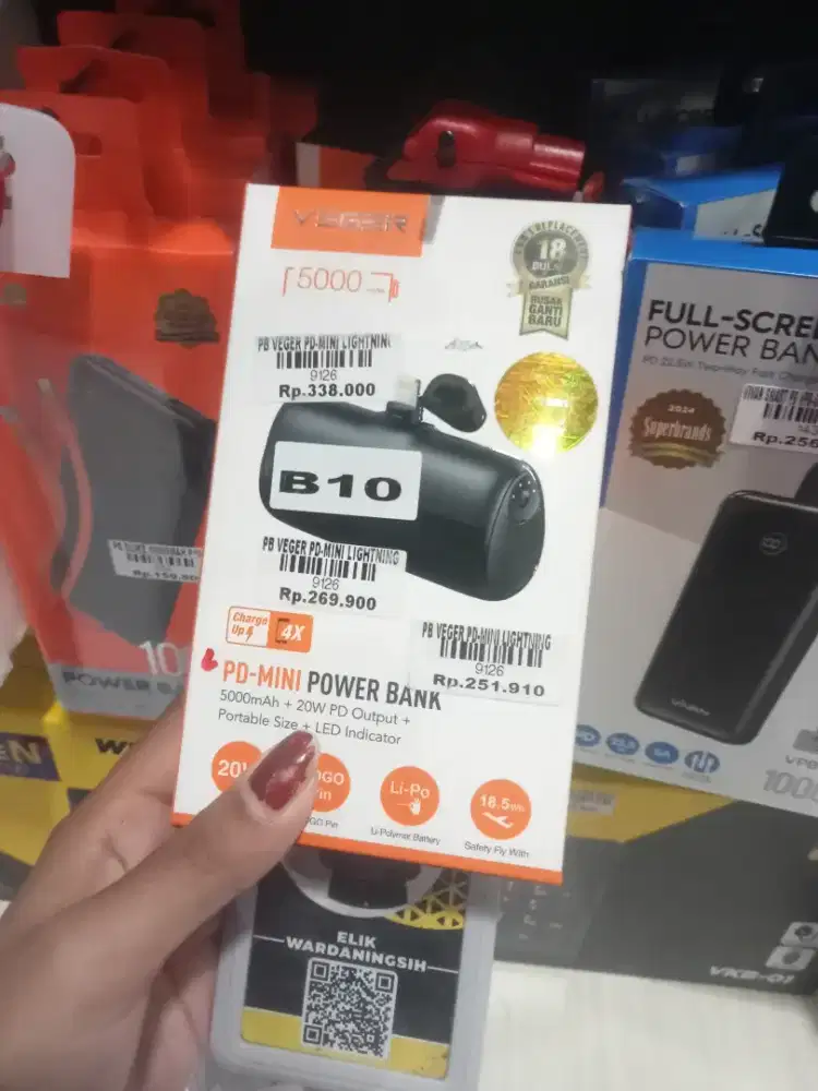 PB Veger PD mini lightning