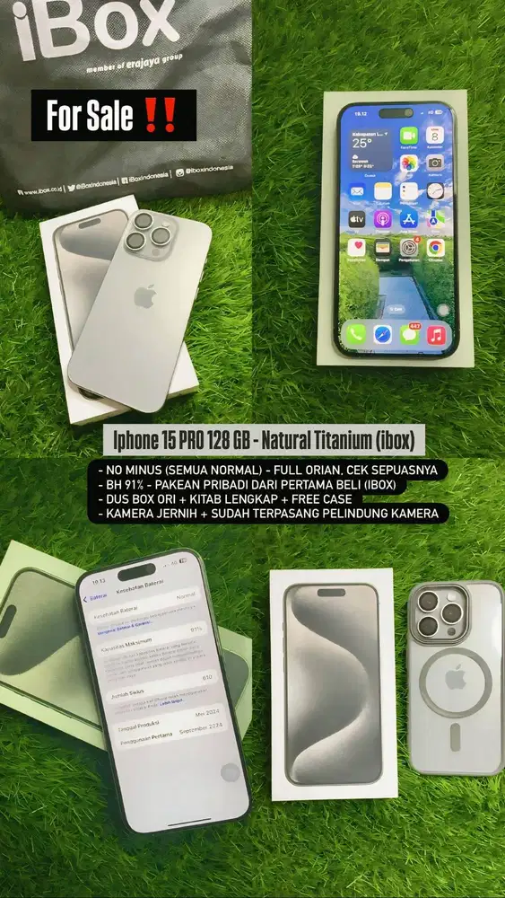 IPHONE 15 PRO 128GB IBOX