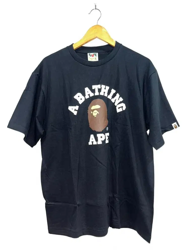BATHING APE / Men / Short Sleeve T-Shirt College Tee size XL