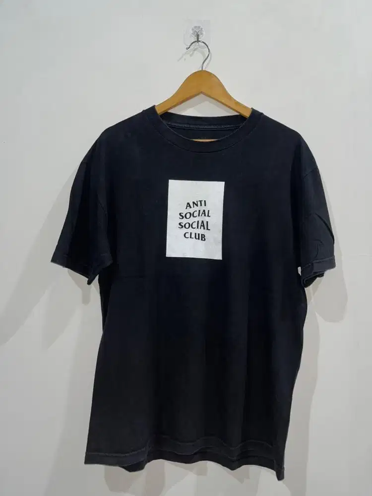 ANTI SOCIAL SOCIAL CLUB ASSC BLACK TSHIRT ORIGINAL