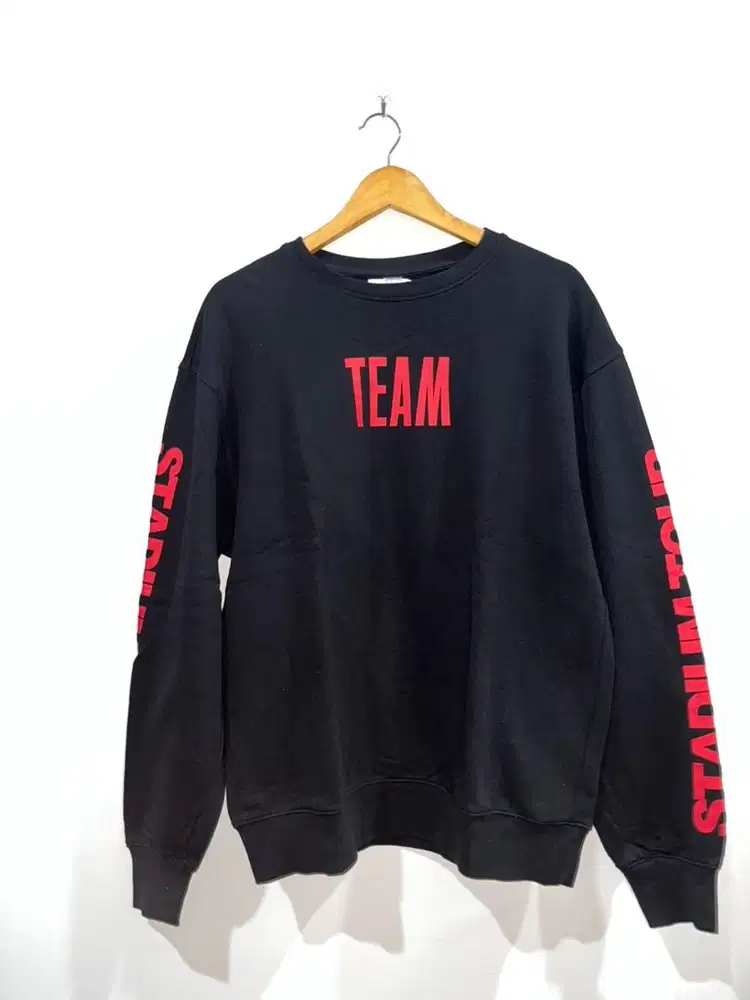 Justin Bieber Sweatshirt Adult XS Black 2017 stadium Tour Crew Neck