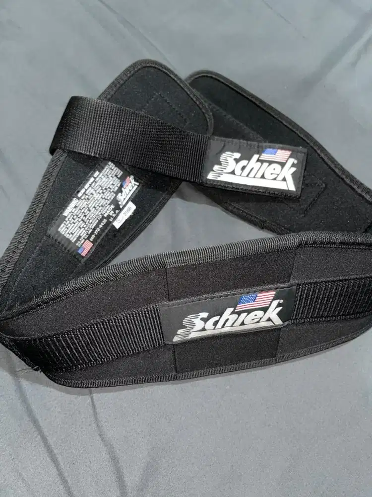 SCHIEK Fitness Lifting Belt 2006 Sabuk Gym Made in USA Size S