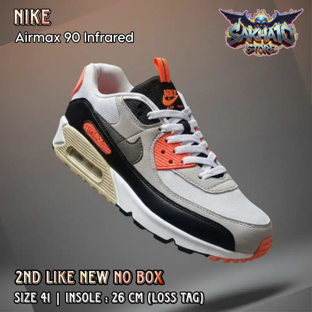 SEPATU SNEAKERS PRIA/WANITA CASUAL/SANTAI/OLAHRAGA N1KE AIRMAX90