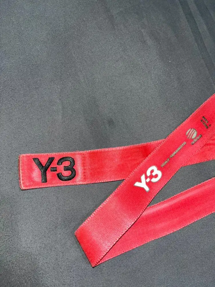 Adidas Y3 Belt Red Adidas Y-3 Classic Logo Red Belt Unisex Size S