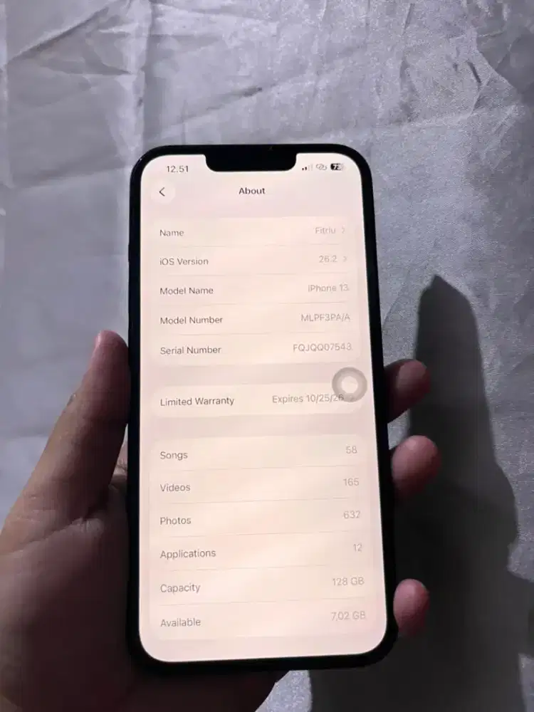 Iphone 13 128gb fullset ibox