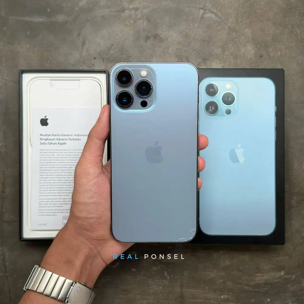 iPhone 13 Pro Max 128 iBox Backdoor retak sedikit