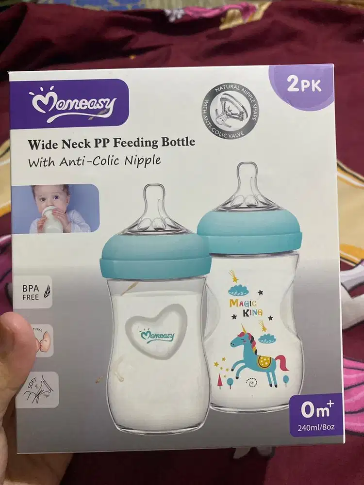 Botol susu bayi wide neck