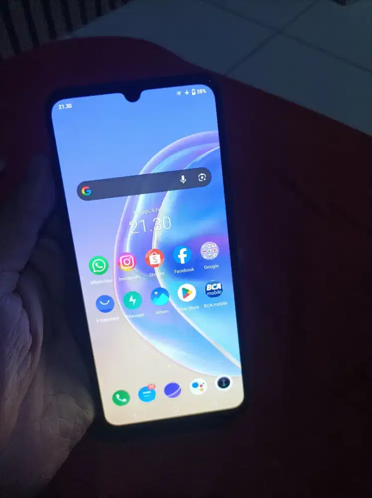Vivo v21 8+4/128gb resmi