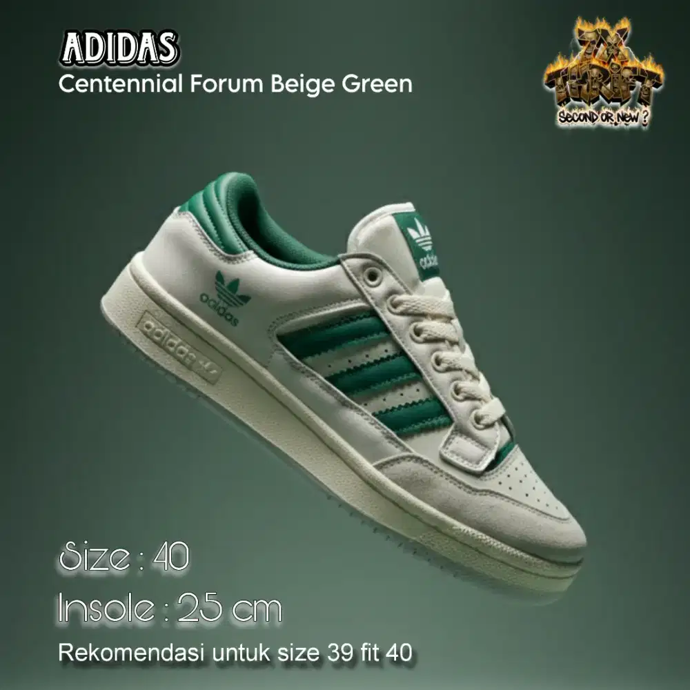 SEPATU SNEAKERS PRIA/WANITA CASUAL ADIDAS FORUM CENTENNIAL