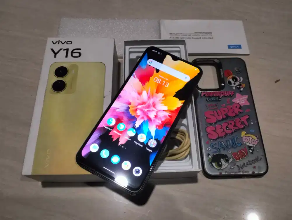 VIVO Y16 RAM 4/32GB FULLSET NOMINUS LIKE NEW