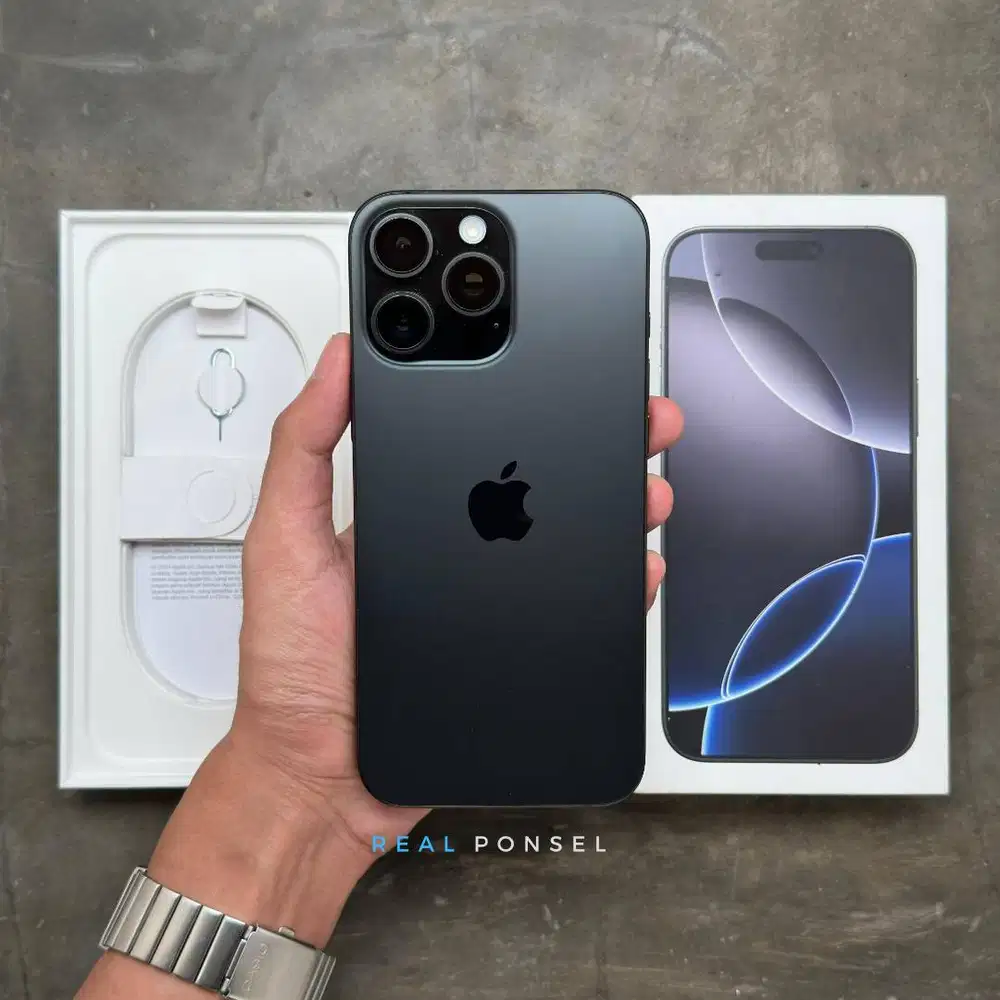 iPhone 16 Pro Max 256 iBox Garansi April 2026 ProMax