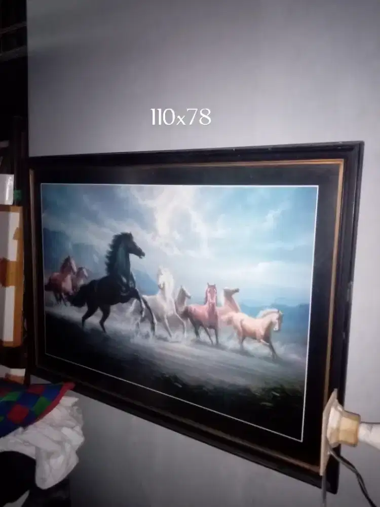 Lukisan kuda & pemandangan