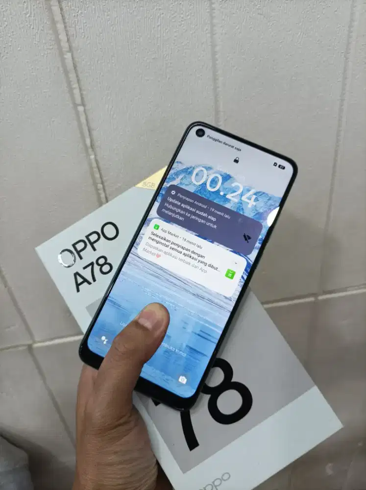 Oppo a78 8+8/256gb resmi