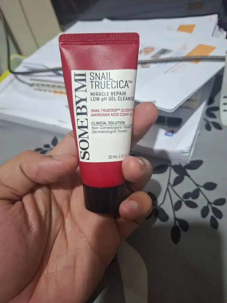 Snail Truecica Gel Cleanser and Repair Serum, Retinol Intense, AHA-BHA