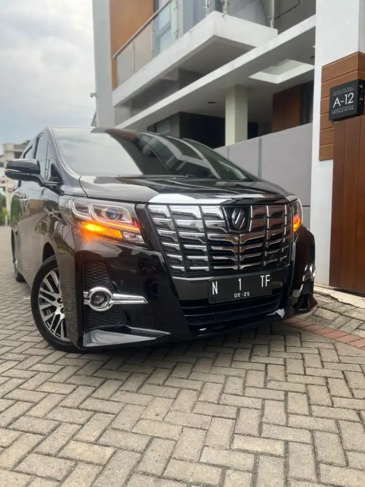 FULL ORI | ALPHARD SC 2.5 AT CBU PREMIUM SOUND JBL 2016 SUPER