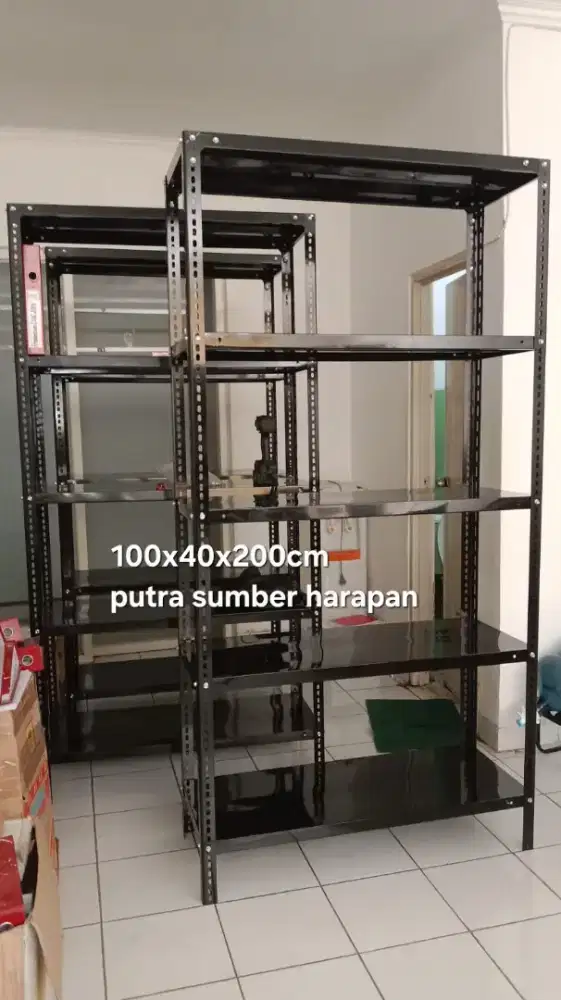 Rak besi siku lubang harga promo