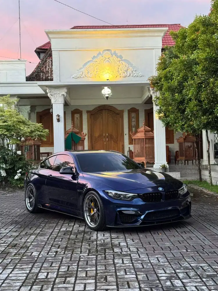 BMW F32 440i B58 2018 Blue Biru 2019 BMW Bekas 2017 dijual Cepet Bu
