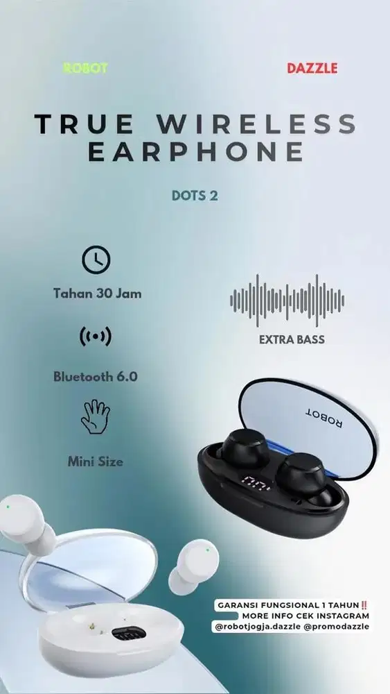 ROBOT TWS Dots 2   Kecil kecil cabe rawit