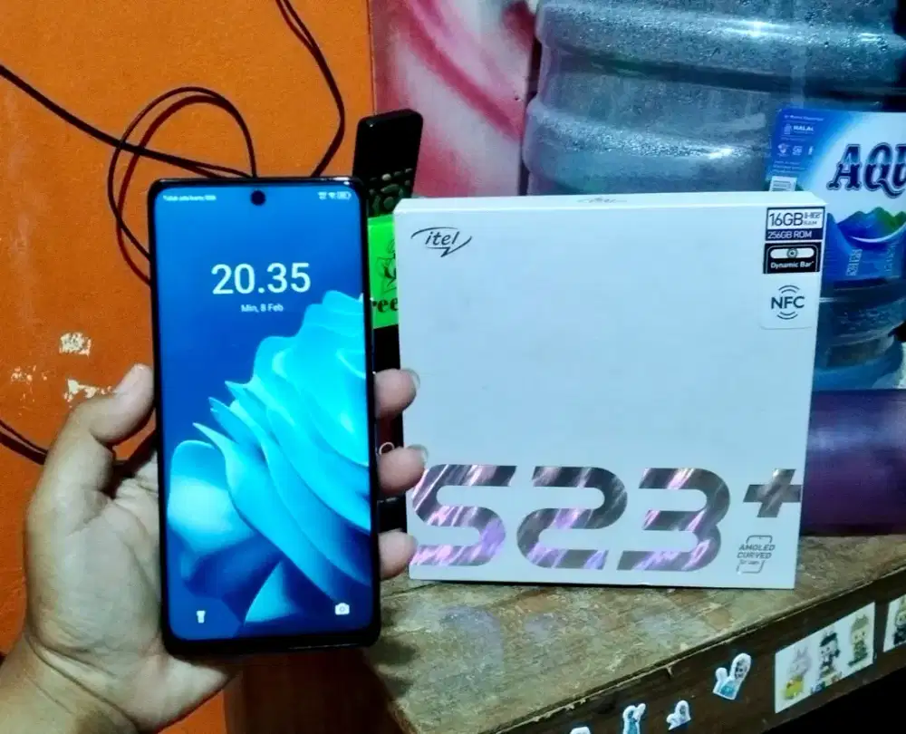 Itel s23+ NFC ram 8+8/256 Fullset