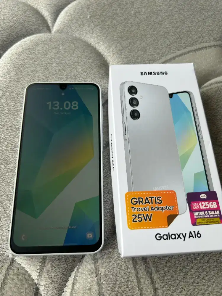 Samsung Galaxy A16 LTE 8/128GB Abu-Abu Mulus Lengkap - COD Bandung