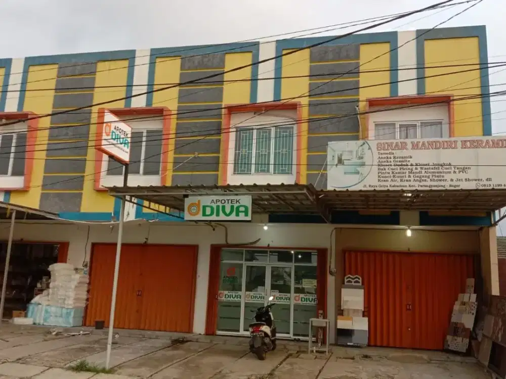 Dijual Cepat Ruko Perumahan Griya Parung Panjang  Siap Pakai Strategis dan Ramai