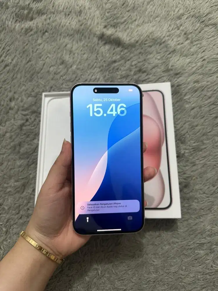 Iphone 15 256gb Pink IBOX Garansi On November 2026